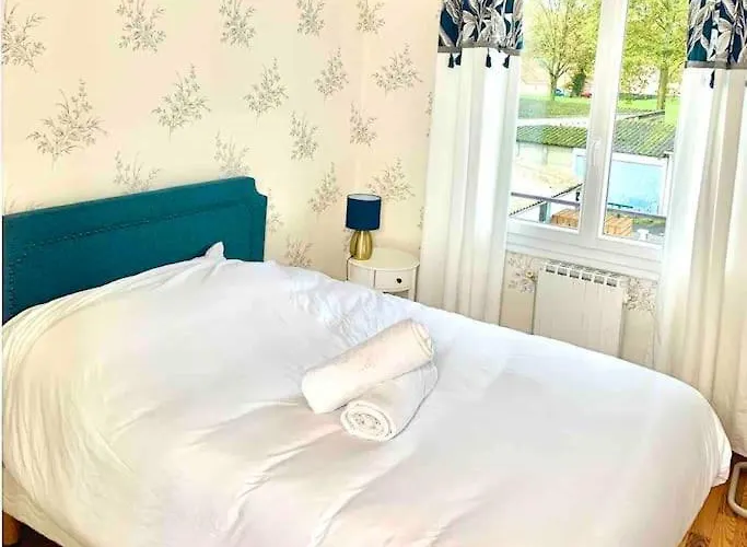 Maison 3 Ch. Garage, Jardin, 10 Min Circuit Apartmán Le Mans